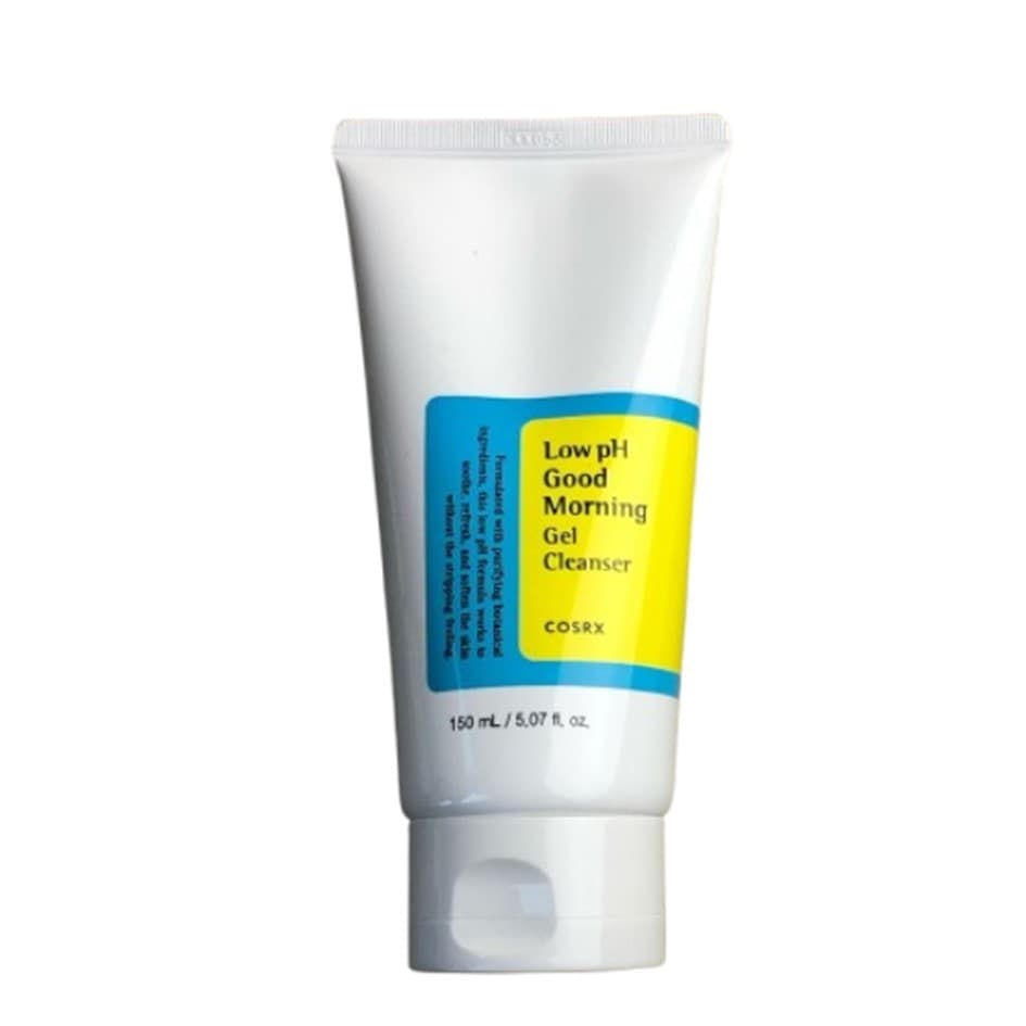 COSRX Low pH Good Morning Gel Cleanser 150ml | Gel de Limpeza Facial Suave pH Baixo | Limpeza Diária • Com BHA e Tea Tree • Para Pele Sensível • Skincare Coreano
