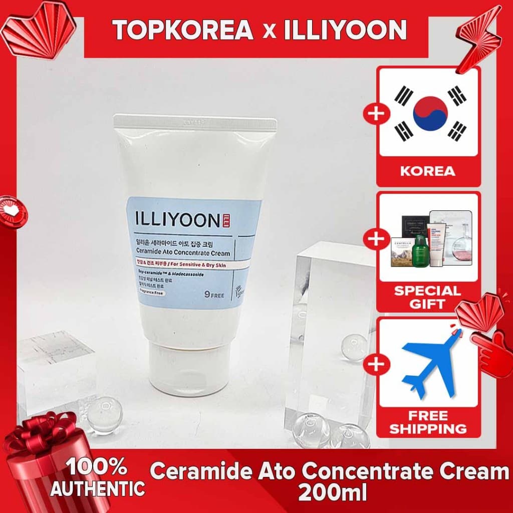 Loção Concentrada Iliyoon Ceramida Ato 128 ml , Creme230ml TOPKORA Envio Da Coreia