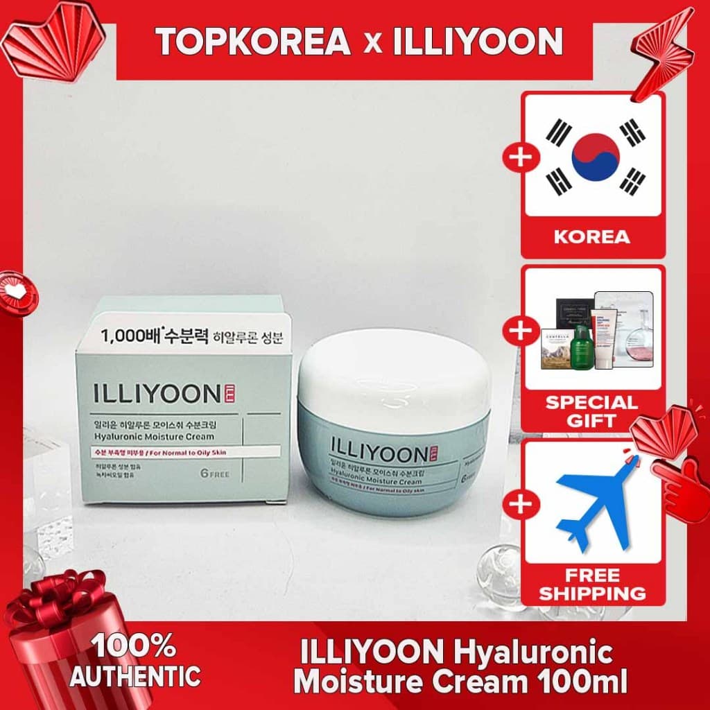 Creme Hidratante Hialurônico Iliyoon 100ml TOPKOREA Envio Da Coreia
