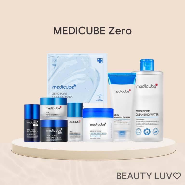 [Medicube] Zero Line Collection / Coleção Linha Zero / Espuma De Limpeza , Pad Mild Serum Cream , One Day Exosome Shot