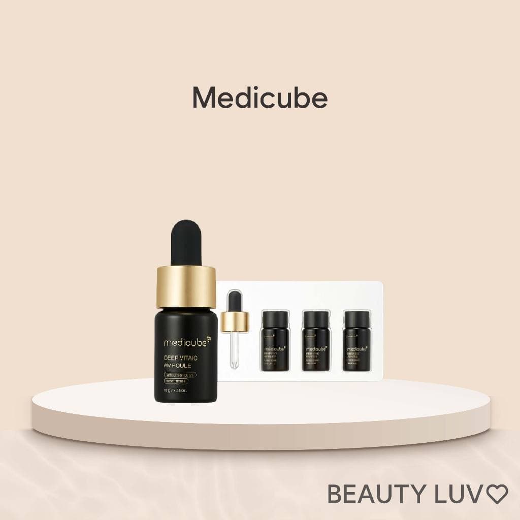[Medicube] Deep Vita C 14.5% Ampoule 10ml x 3 Bottles / Vitata C 14,5 % Ampola Profunda 10ml x 3 Garrafas