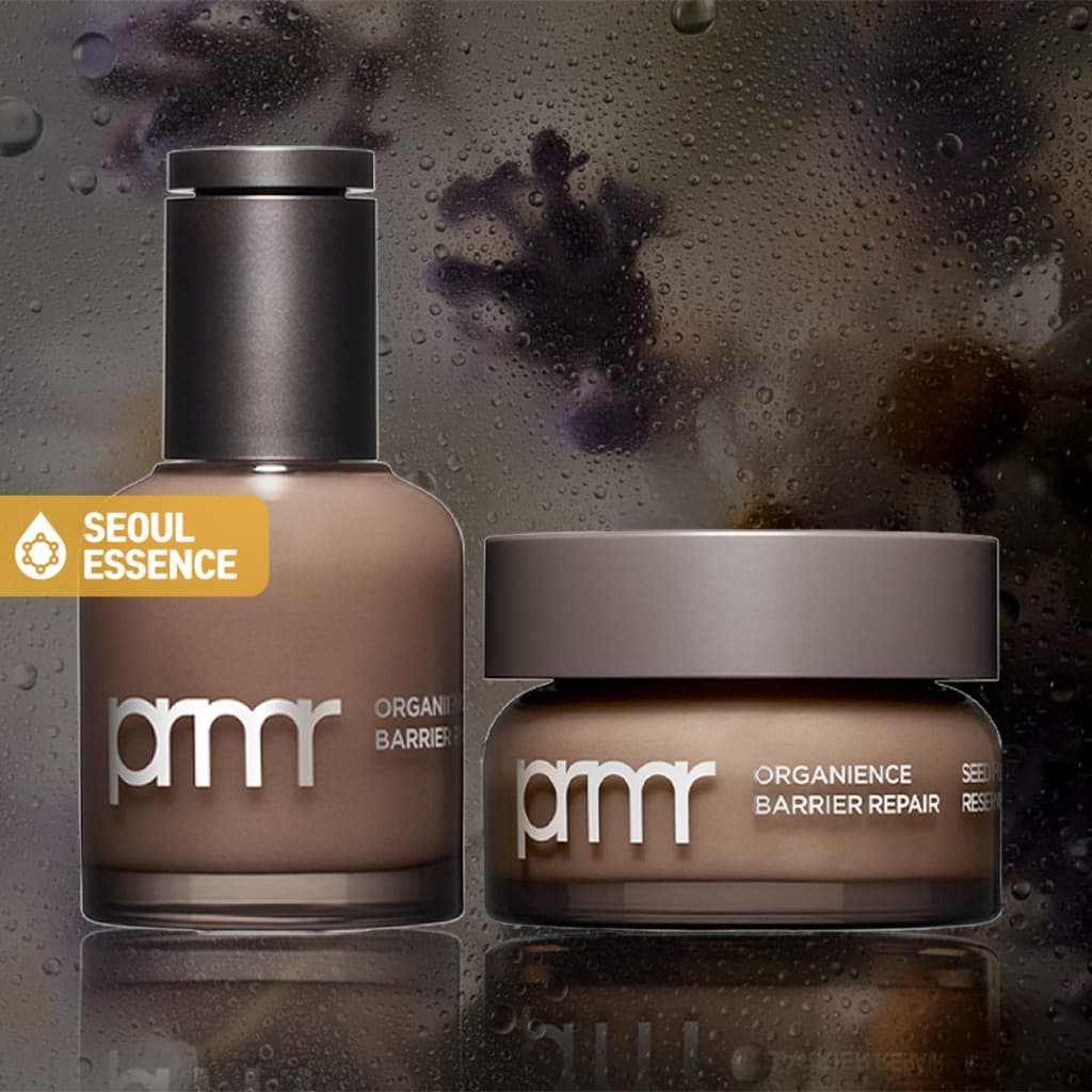 PRIMERA Organience Barrier Repair Seed Peptide Reserve Serum 30ml/Creme 50ml-Soro Reparador Brilhante , Aceleração Do Envelhecimento
