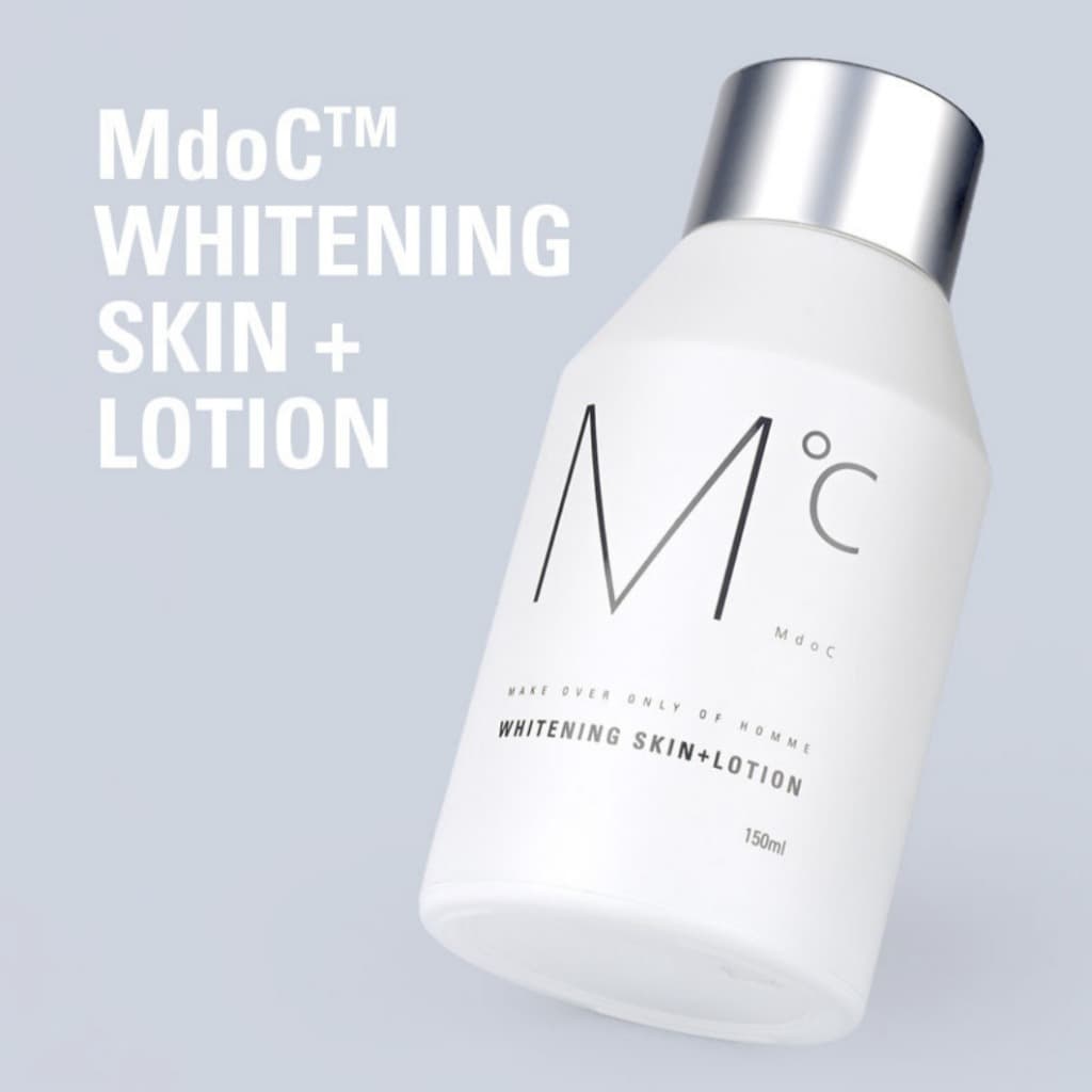 [MdoC] Loção Clareadora Skin Plus Para Homens – Toner + Clareador Multifuncional (150ml/Fabricado Na Coreia)