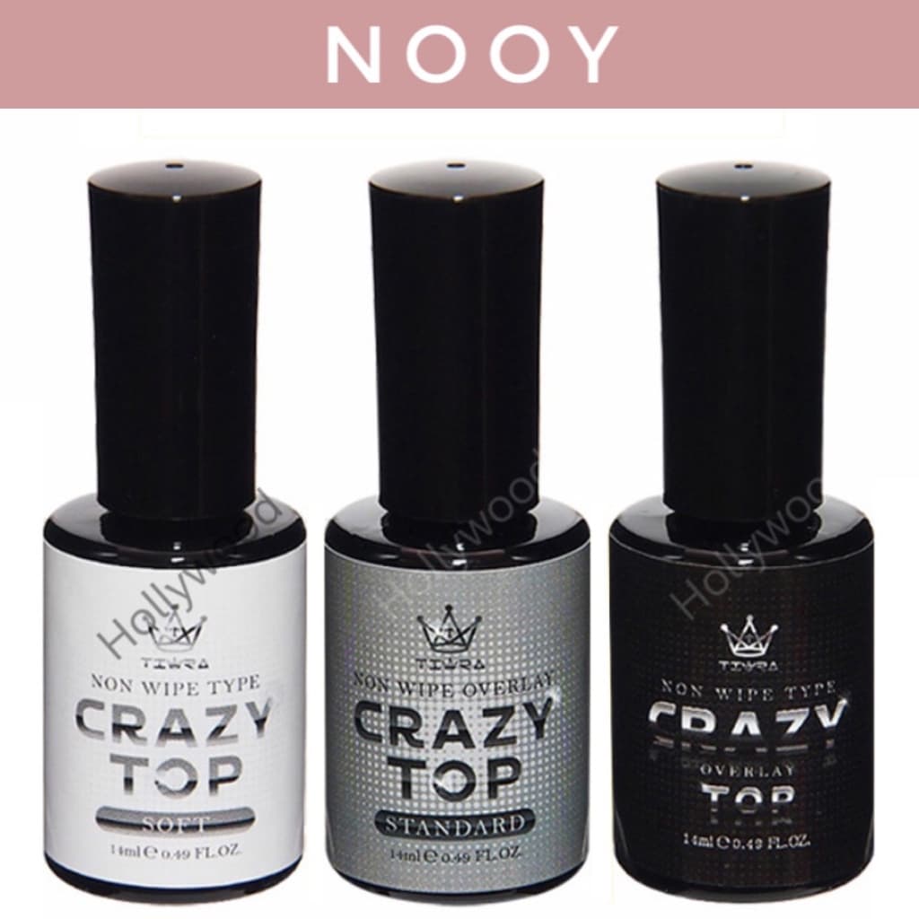 [Gracia Tiara] Jin.B Crazy Overlay Top Gel Não Toalhete 14ml 3tipo