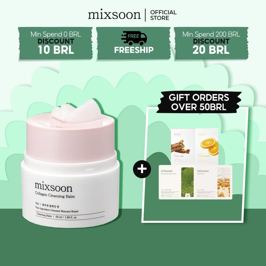 mixsoon Bálsamo De Limpeza De Colágeno Moisture Boost , Suave 50ml