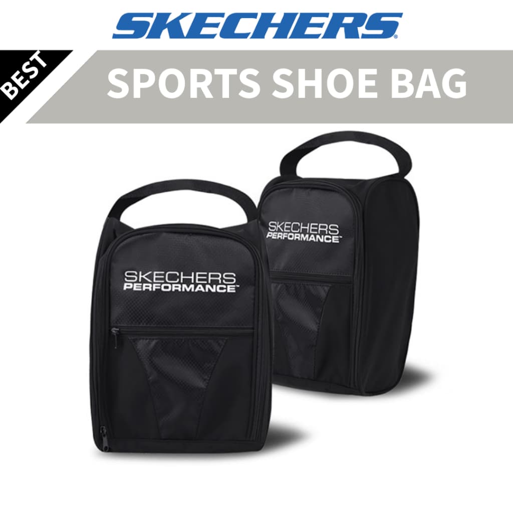Bolsa Para Calçados Esportivos E De Golfe Skechers-Preta