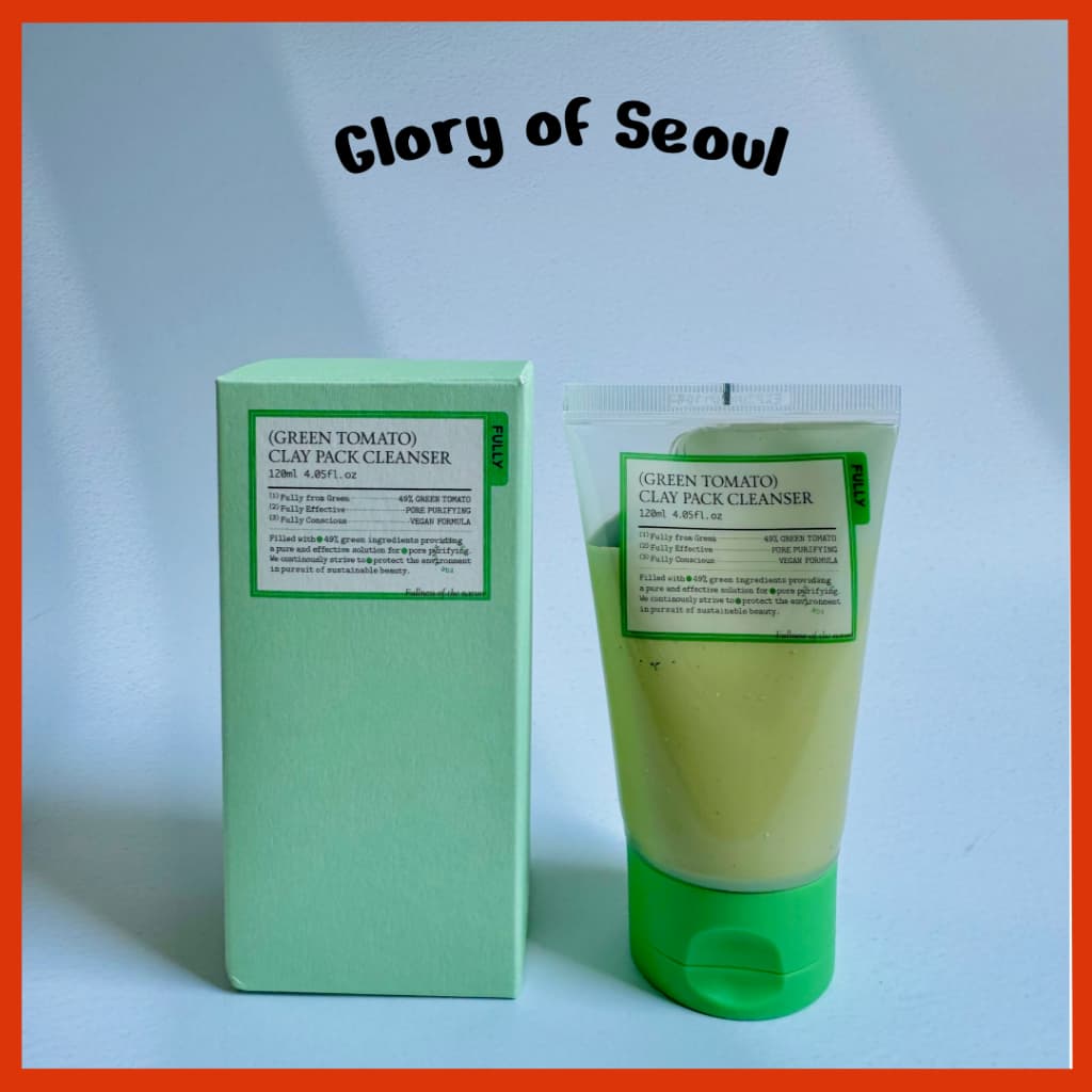 Máscara De Limpeza De Argila De Tomate Totalmente Verde 30ml , 120ml
