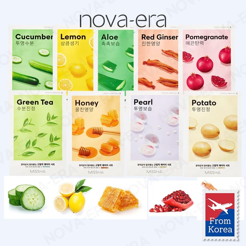 [NOVA-ERA] missha Airy fit sheet mask