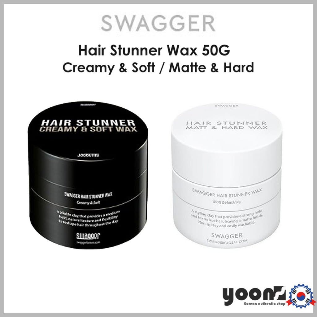[SWAGGER] Cera Stunner Capilar 50G/Cremosa E Macia/Fosca Dura_da Coreia