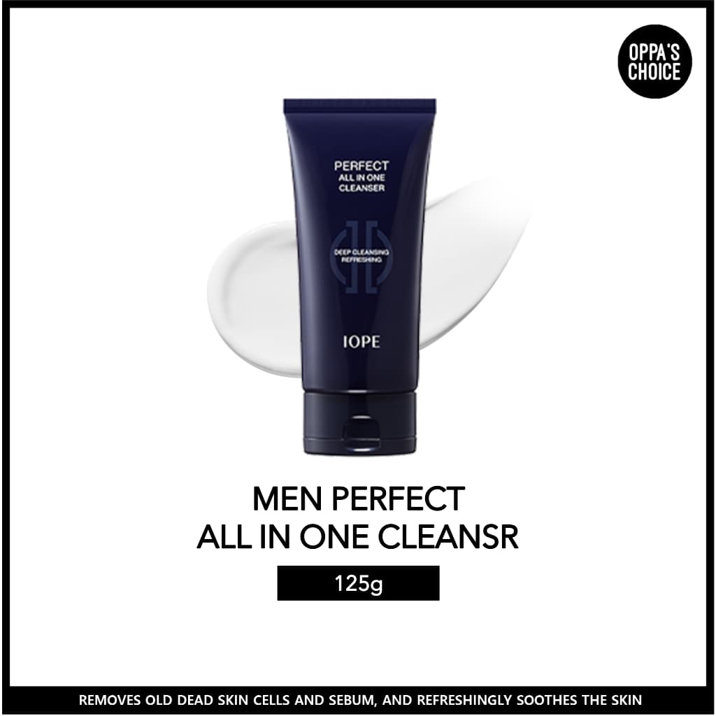 IOPE MEN Perfeito Tudo Em Um Limpador 125g