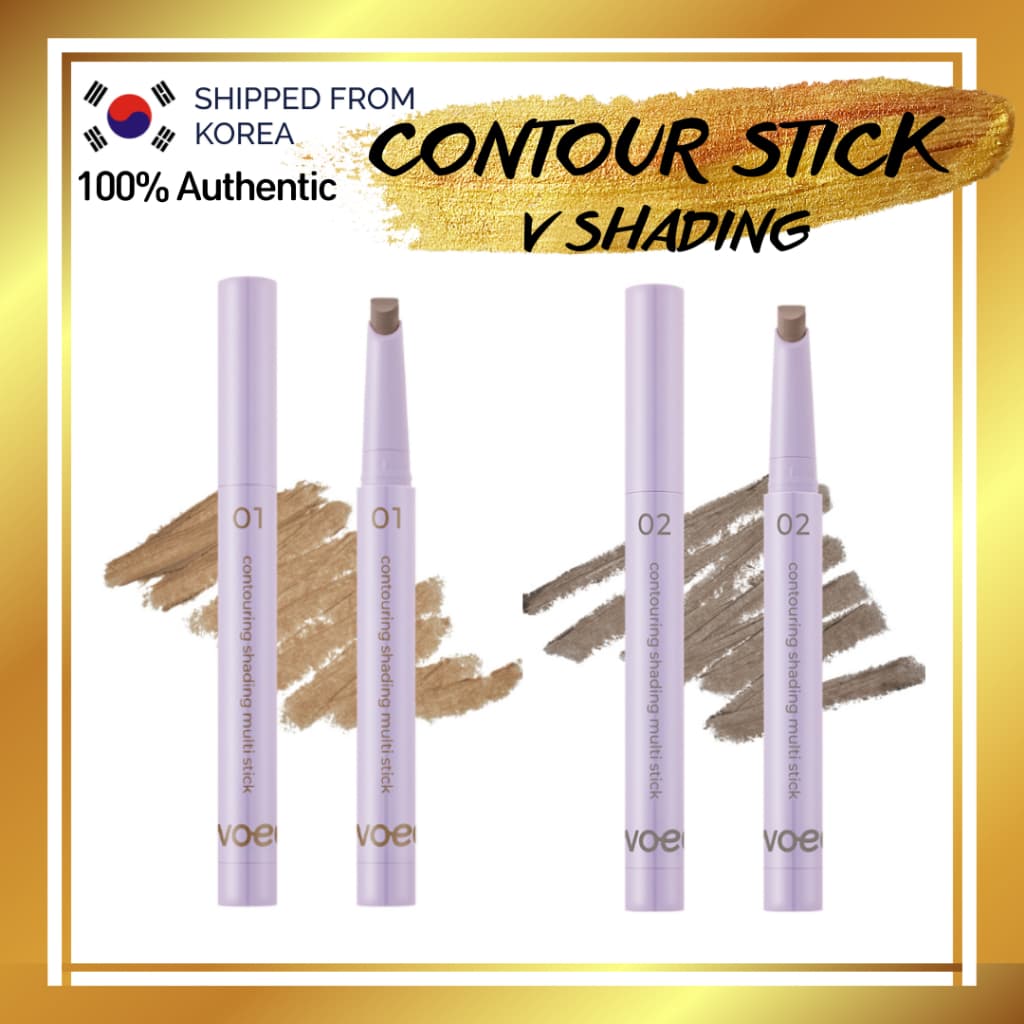 [Coréia] Luna Contour Stick Multi shading Contorno Sombreamento Sombra Maquiagem overlip , Linha Fina