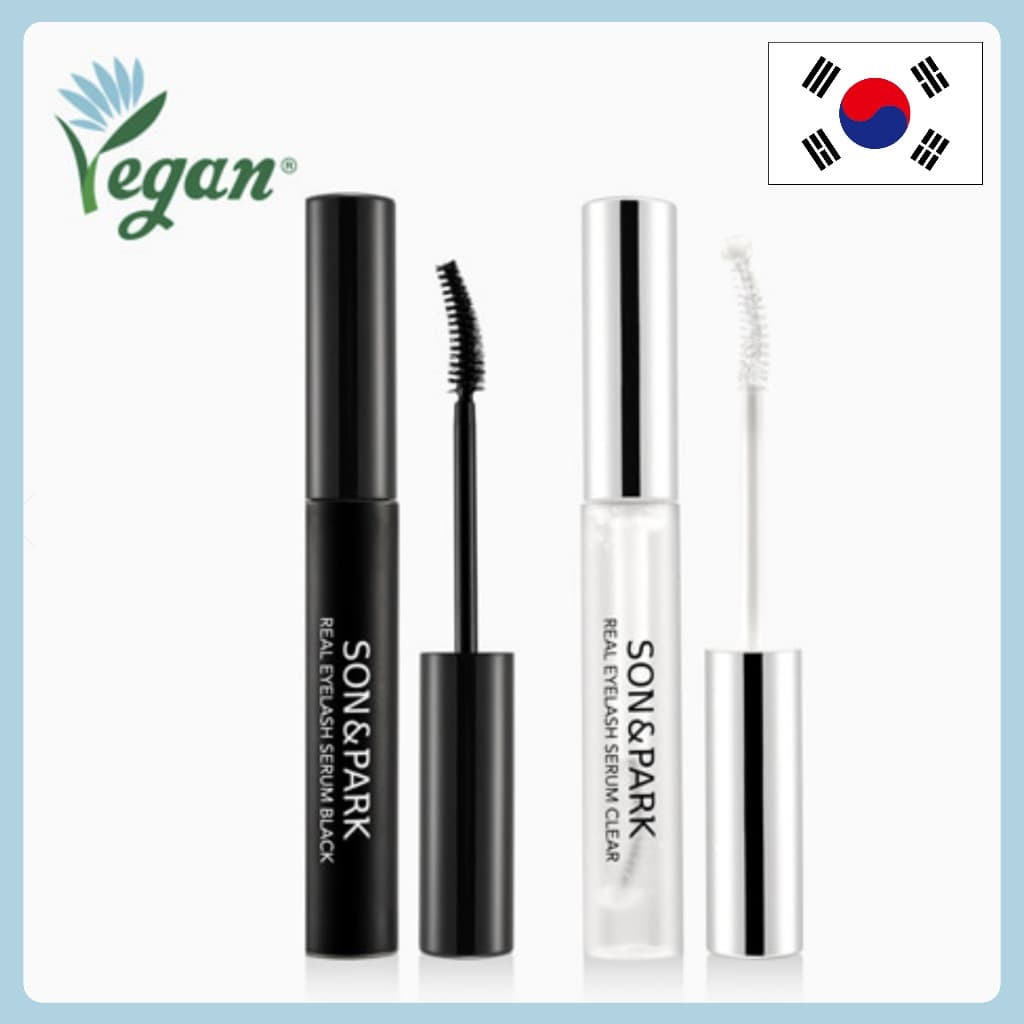Soro Para Cílios Son & Park Real (Transparente/Preto) 15g