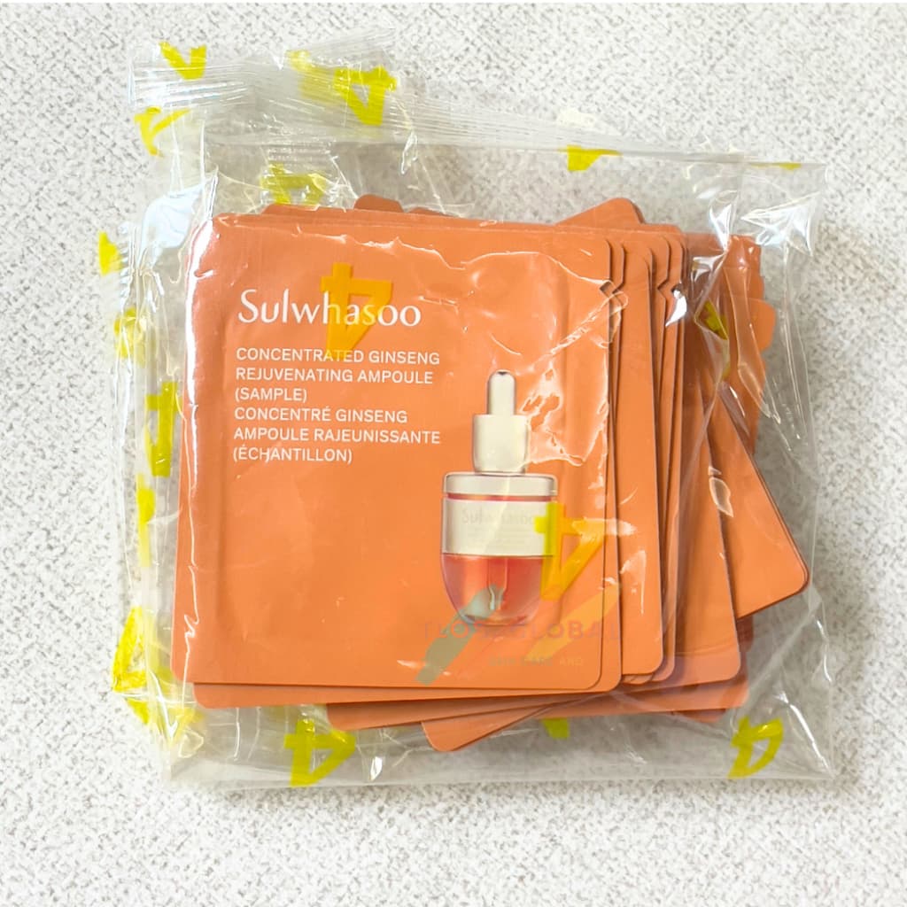 24saches Sulwhasoo concentrated ginseng rescue ampoule 0.8ml