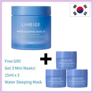 Máscara De Dormir Aquática LANEIGE EX 70ml – Hidratação Noturna , K-Beauty Favorite