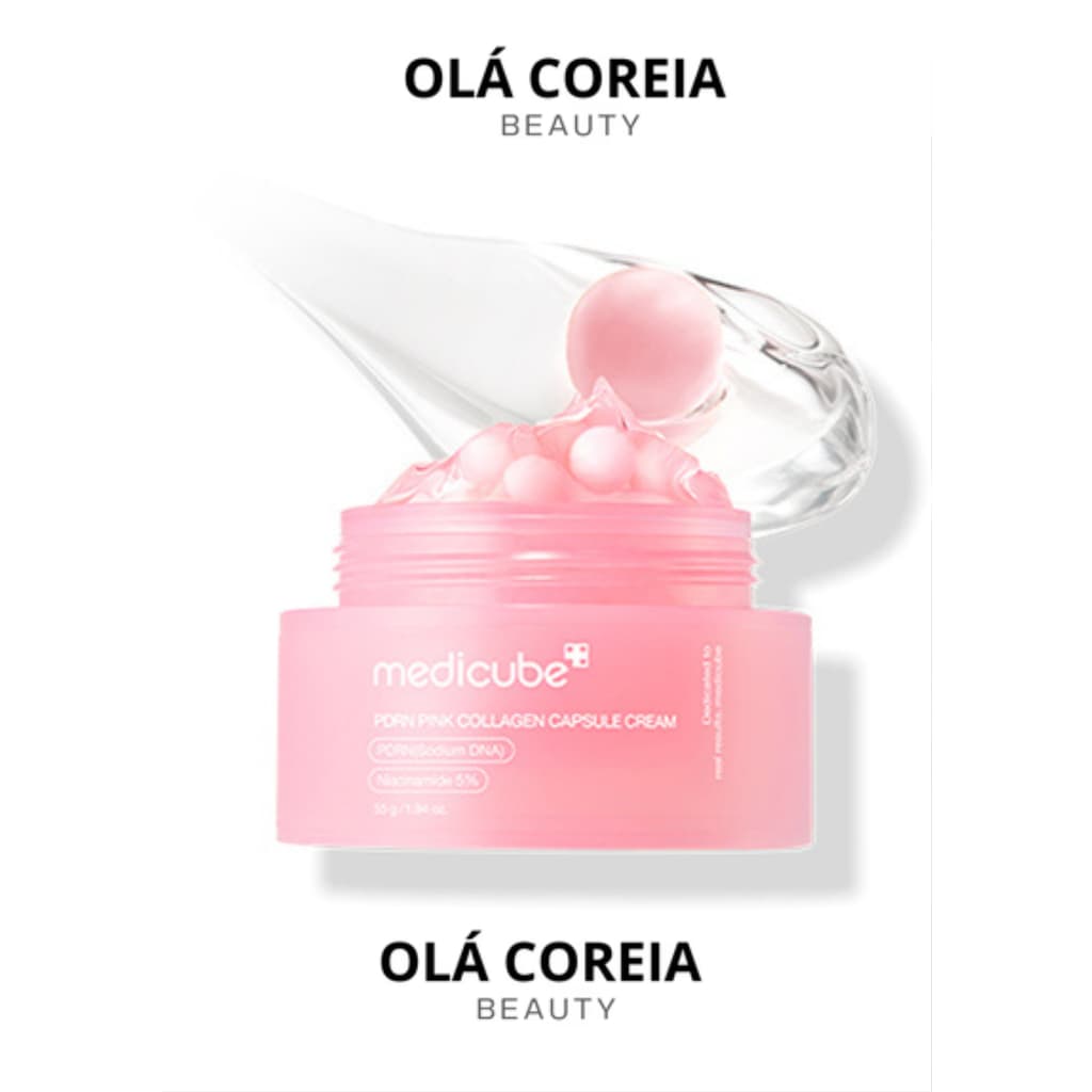 MEDICUBE pdrn Creme Cápsula De Colágeno Rosa 55g