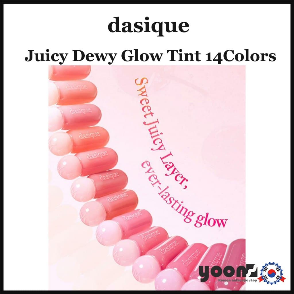 (Novo) [dasique] Juicy Dewy Glow Tint 14 Cores_da Coreia