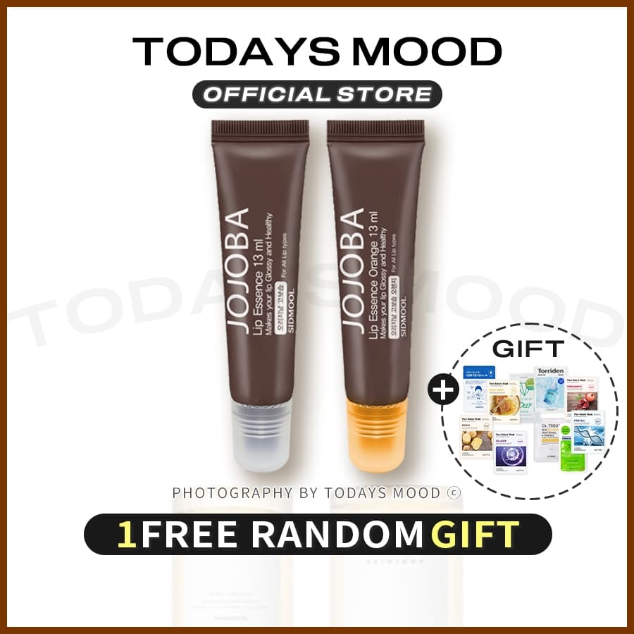 [SIDMOOL] (1+1) Essência Labial Jojoba Laranja Original 13ml | Hidratante Bálsamo Royaljelly