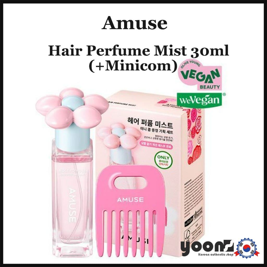 (Pronto Para Enviar) [Amuse] Hair Mist Limited Edition (+ Presente Minicom) _da Coreia