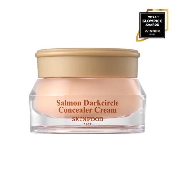[SKINFOOD] Creme Corretivo De Círculos Escuros De Salmão # 0 , 1 , 2 10g