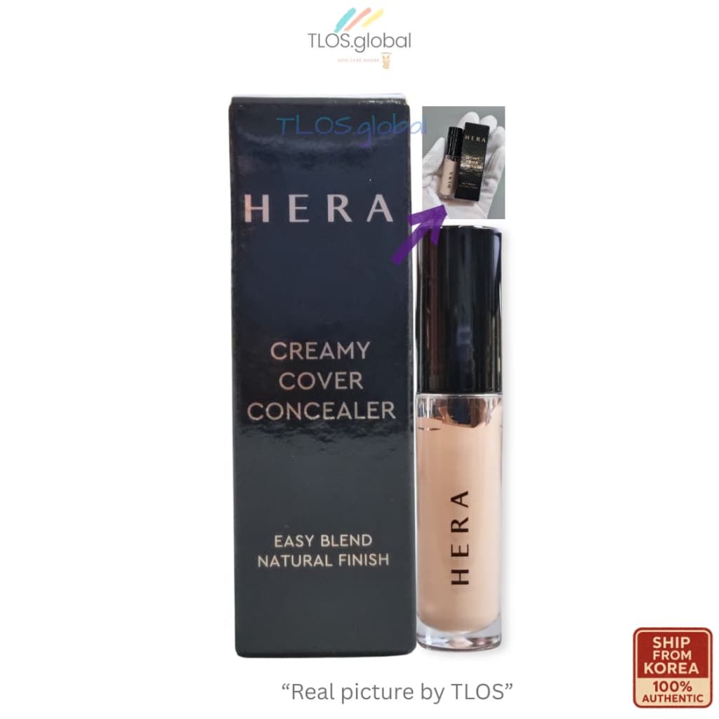 Limpar Data . 12.2026 | HERA Creamy Cover Concealer Mini (2.4g) – Shade: Vanilla