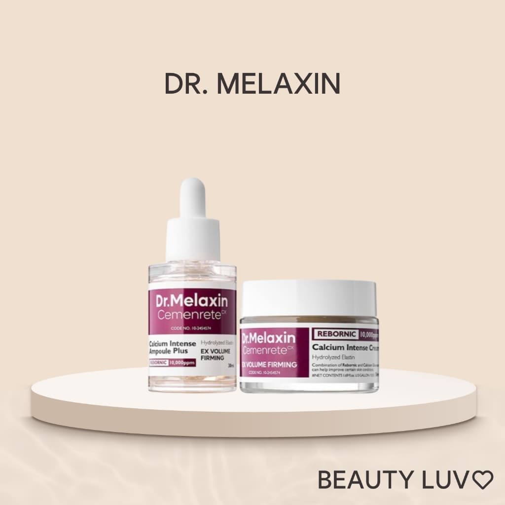 [Dr.Melaxin] Ampola Intensa De Cálcio Cemenrete 30ml , Creme 50ml DUO