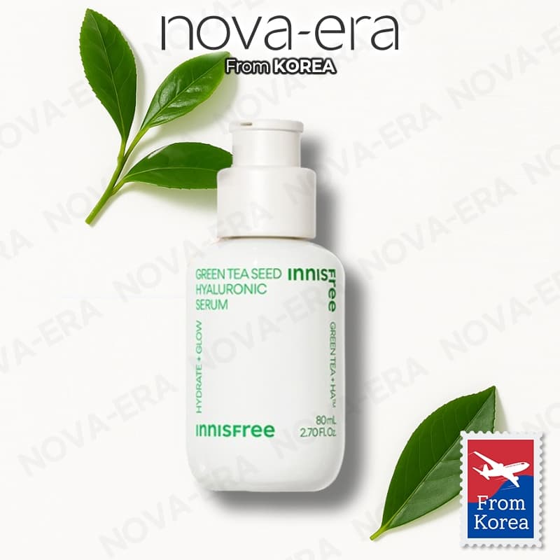 [NOVA-ERA] Soro Hialurônico De Sementes De Chá Verde Innisfree (80ml)
