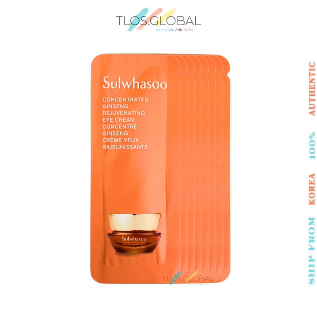 12pcs Sulwhasoo Concentrated Ginseng Rejuvenating Eye Cream 1ml