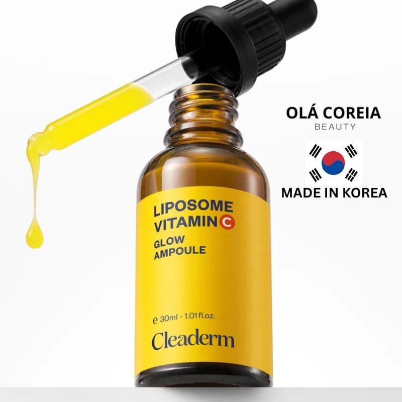 DAISO-Ampola Cliderm Liposome Vitamina C Para Manchas E Brilho 30 ml
