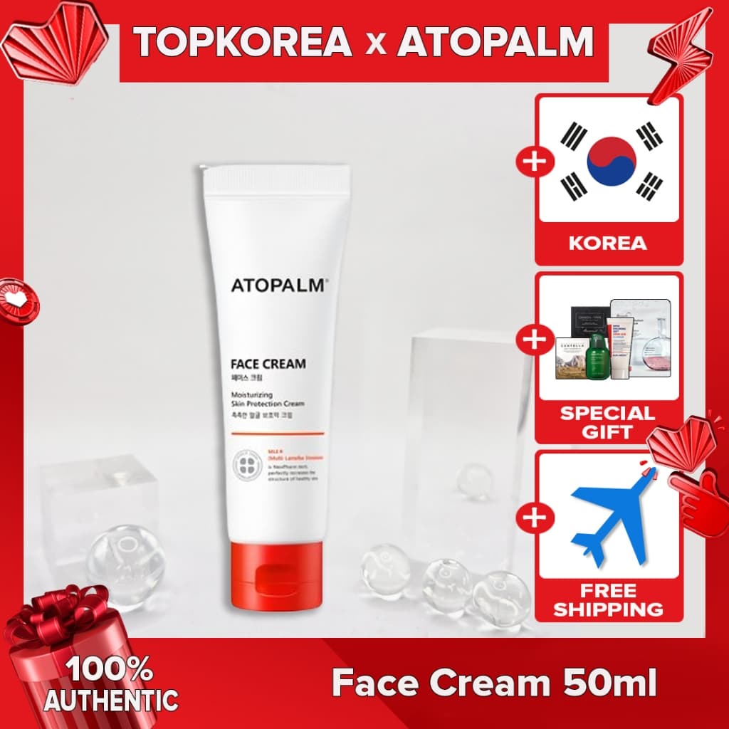 Creme Facial ATOPALM 50ml TOPKOREA Envio De kroea