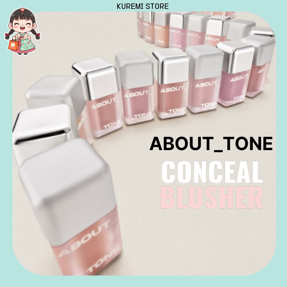 [Sobre O Tom] Blush Com Ajuste De Camada De Pele