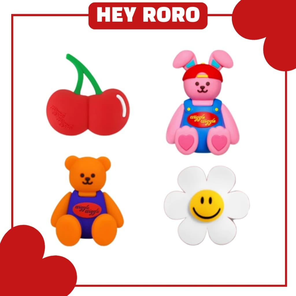 Amuleto De silicone Com Rolha Solta Wiggle