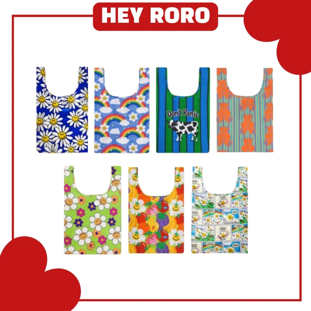 Saco De Piquenique Dobrável Wiggle , Sacola De Compras Ecológica , 7 Tipos