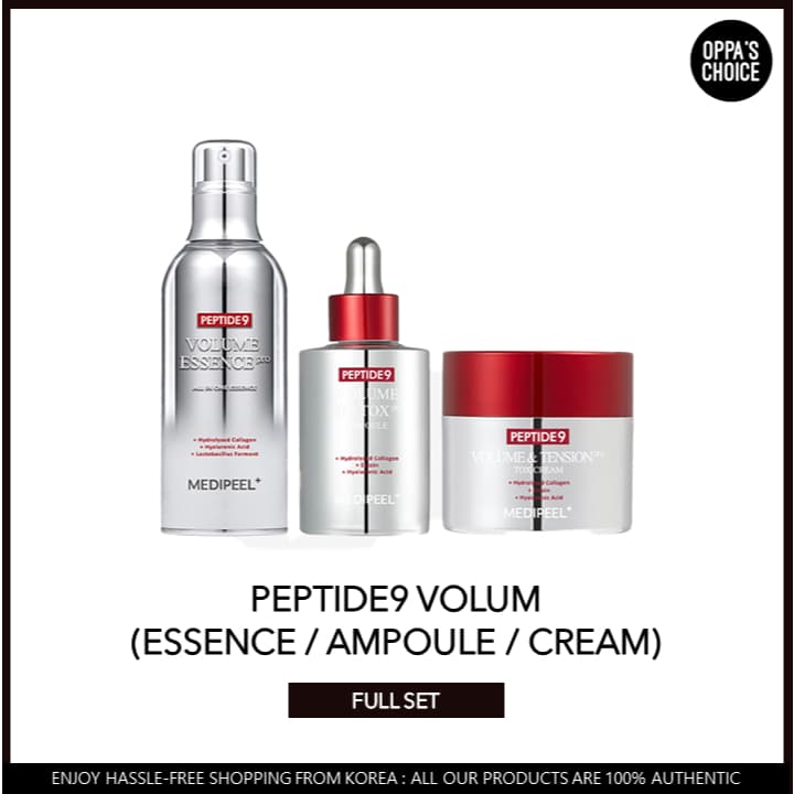 [MEDIPEEL] PEPTIDE9 VOLUM FULL SETㅣKit Completo Peptide 9 Volume Full