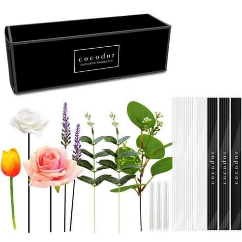 🇰🇷 [Produto Coreano] Pacote COCODOR Difusor Deco Stick-Conjunto DIY De Cores Misturadas , 1 , Palheta Personalizada E Ac