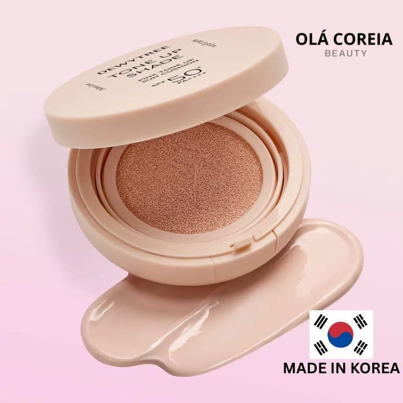 DAISO-Almofada Solar Tonificante Dewytree Tone-Up Rosa 15 g
