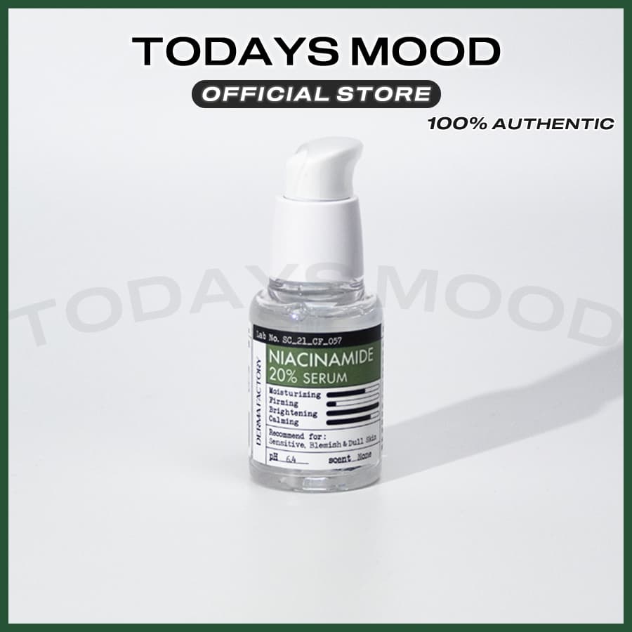 [Derma Factory] Niacinamide 20% Serum 30ml | Dermafactório Coreano Clareador Hidratante Para A Pele Oliveyoung