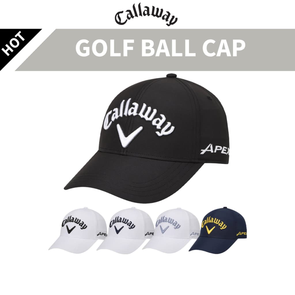 Boné De Golfe Autêntico Callaway 2026 Tour Com Logotipo 3D Absorvente De Suor Tamanho Livre