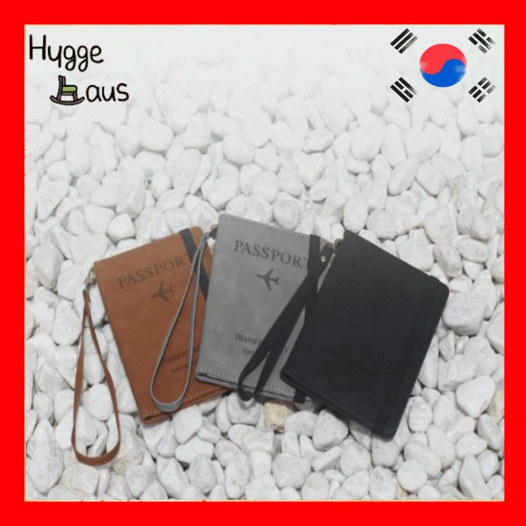 【REALPIKI RFID】 Passport Holder Couro Bloqueio RFID Porta Passaporte Segurança Viagem 5 Tipos