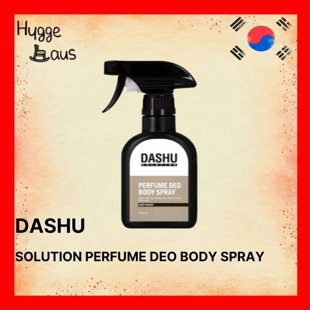 Solução DASHU PERFUME DEO SPRAY Corporal – Madeira Profunda , 200ml