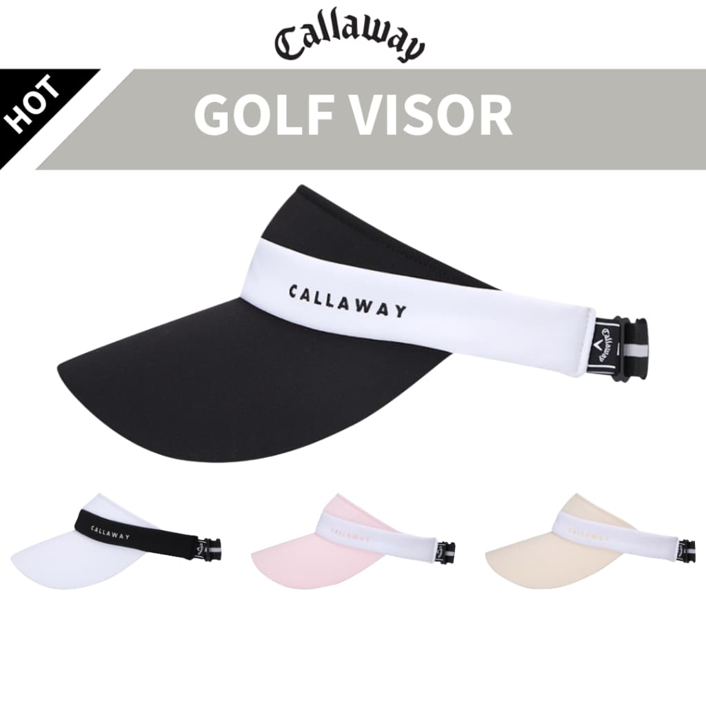 Callaway Feminino Molas Viseira Resfriamento Sweatband Tamanho Ajustável Único