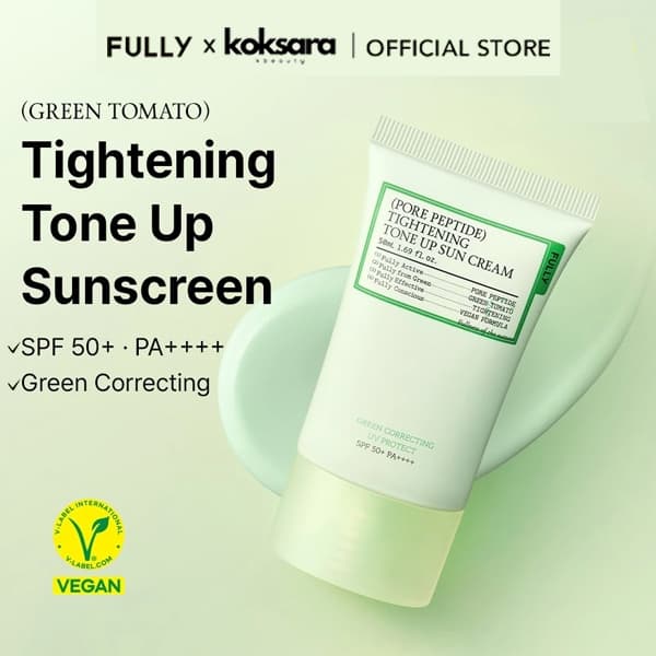FULLY OFFICIAL Pore Peptide Tightening Tone-Up Sunscreen 50ml