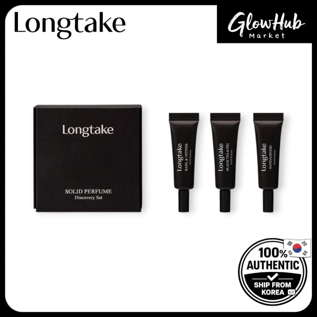 Kit Longtake Solid Fragrance Discovery – Camadas De Perfume Portátil | Trio De Fragrâncias De Viagem (5 ml)