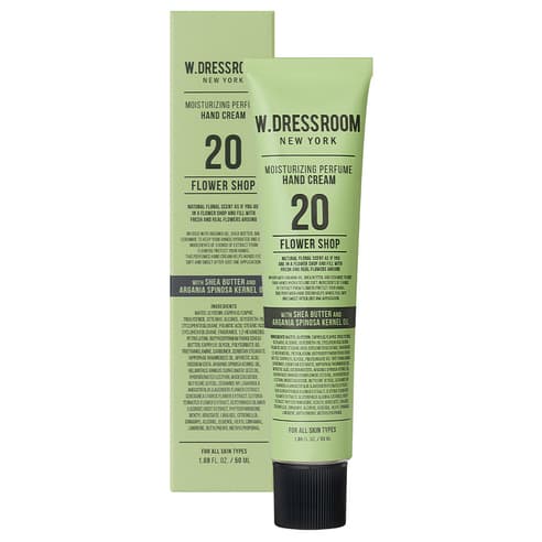 W.DRESSROOM Perfume Creme Para As Mãos Flower Shop – Perfumado Floral Natural , 50ml , 1ud