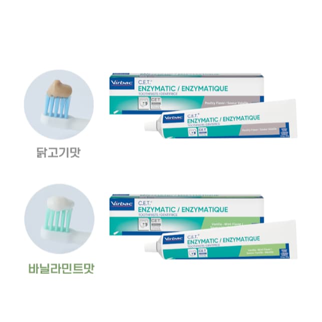 Virbac Cet Pasta De Dente Enzimática 70g (1 Unidade)-Envio Da Coreia