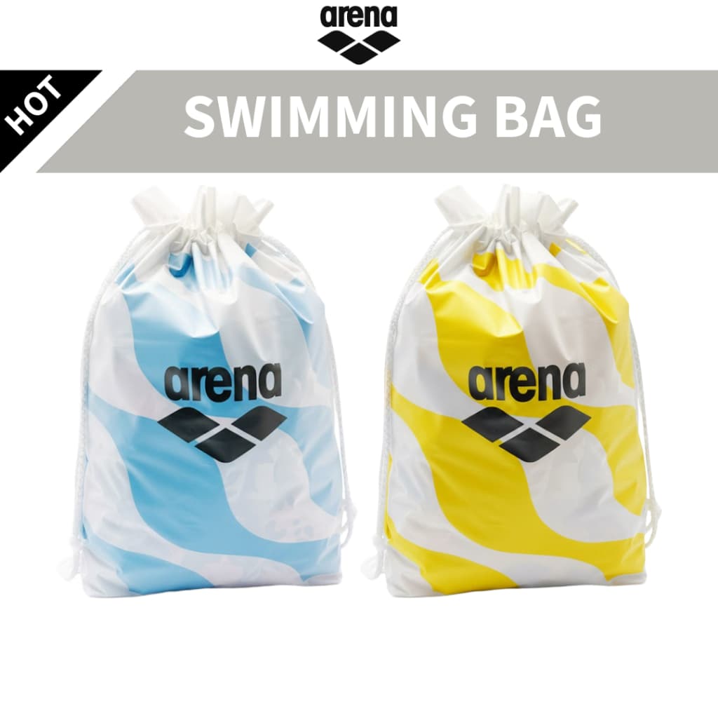 [Arena] Bolsa de Natação Impermeável Dual Layer PVC Swim Pouch 27x37cm