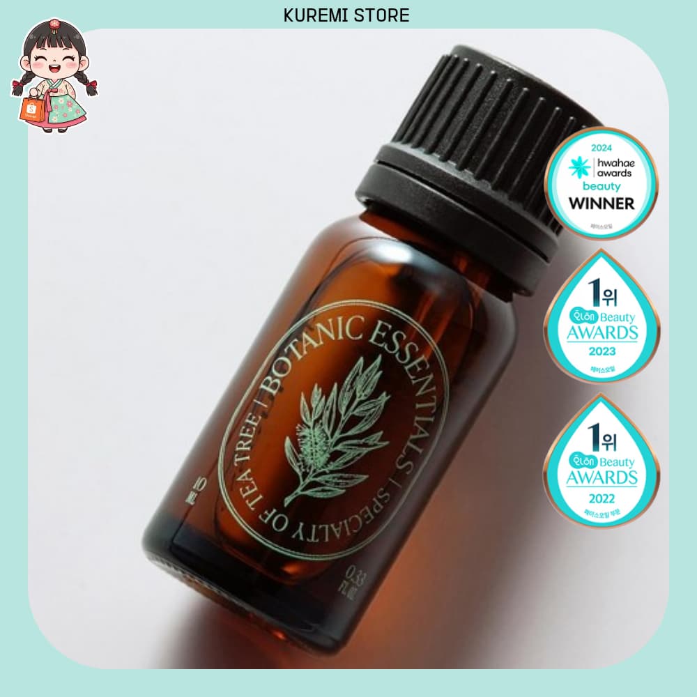 [Essenherb] Óleo Tea Tree 100 + Cuidado 100 % Puro Para Manchas + (10ml/20ml)