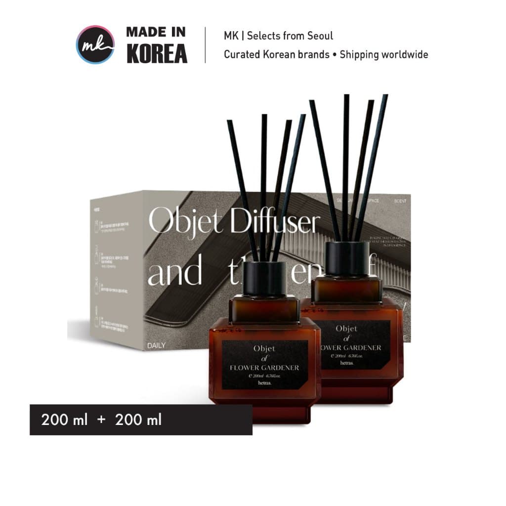 [hetras.] Difusor de Ambiente 200ml 1+1 | Aromatizador de Ambiente | Casa & Decoração | 10 Fragrâncias