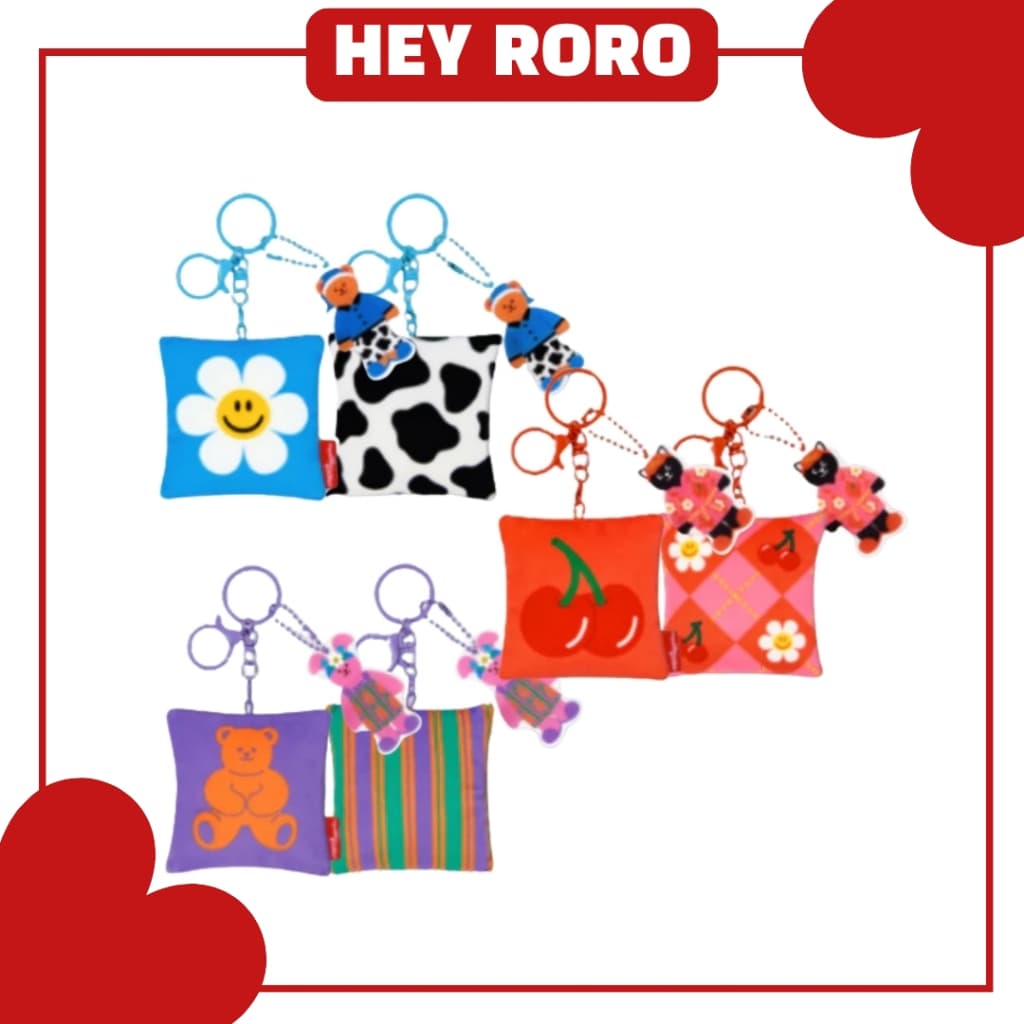 Chaveiro Com Almofada Wiggle 3 Tipos