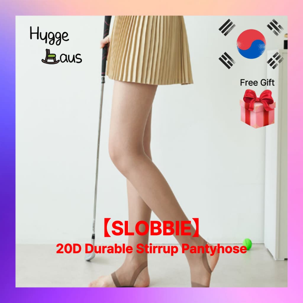 SLOBBIE Meia-Calça Durável 20D Com Estribo Sem Pés Slim Fit Diária