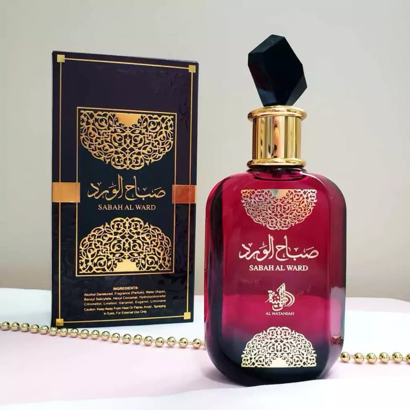 Perfume Árabe Feminino Al Wataniah 100ml - Floral Oriental com Notas de Jasmim e Baunilha